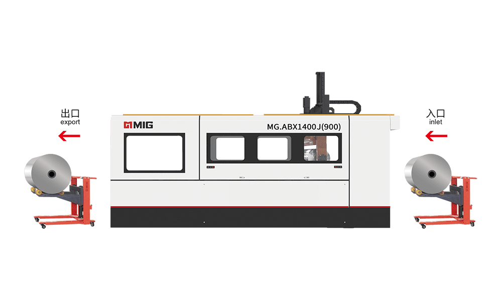 MG.ABX1400J(900) একক-হাত বড়-ব্যাসের প্লেট ওয়াশার (প্রিন্টিং ট্রাকের ভিতরে এবং বাইরে)
